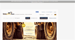Desktop Screenshot of baupool.com